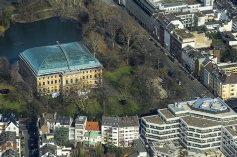 Luftaufnahme Düsseldorf Ständehaus in Düsseldorf im Bundesland