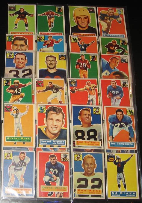 Lot Detail Topps Football Complete Set