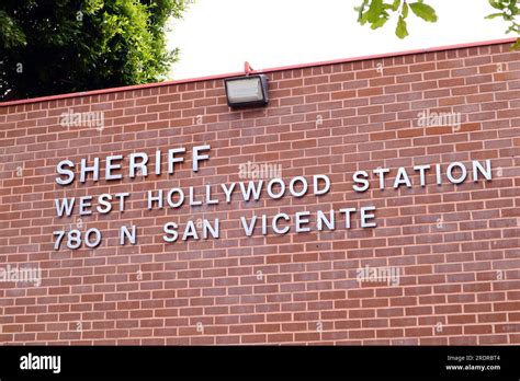 West Hollywood California Los Angeles County Sheriffs Department