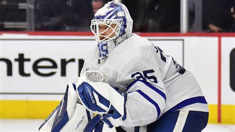 Maple Leafs' Ilya Samsonov dealt injury scare after leaving practice ...