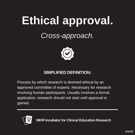 Ethical Approval Incubator For Clinical Education Research