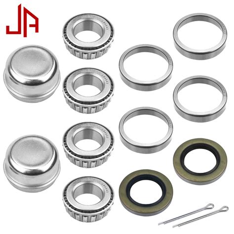 Jadode Trailer Axle Hub Bearings Kits L44643 L44610 With 12192tb Grease