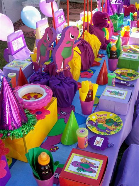 The top 23 Ideas About Barney Birthday Decorations - Home, Family ...