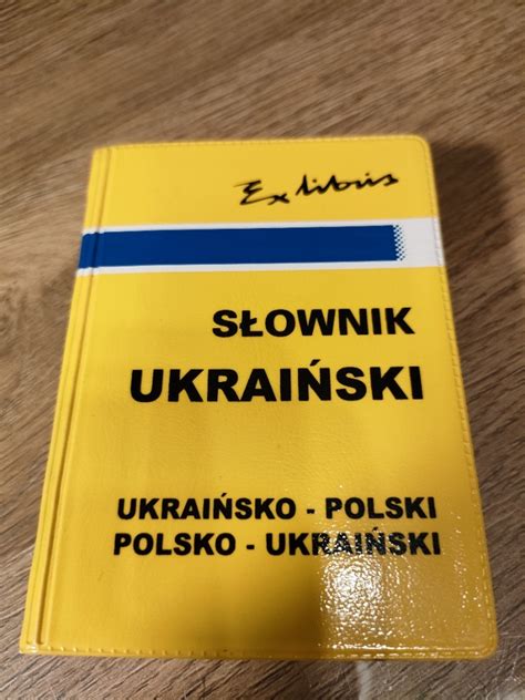 Słownik ukraińsko polski polsko ukraiński Chojnice Kup teraz na