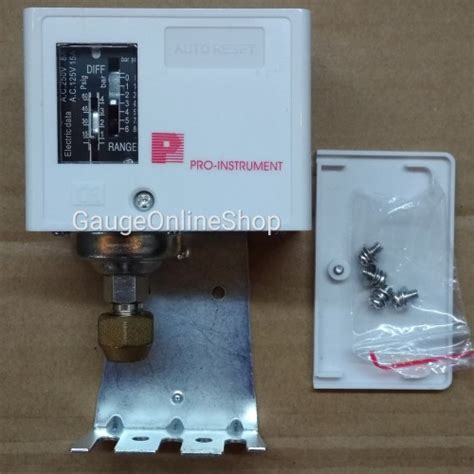 Jual Pressure Switch Pressure Control 6 Bar Pro Instrument Jakarta Barat Gaugeonlineshop