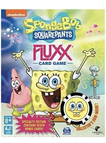 Spongebob Fluxx Card Game By Looney Labs New Sealed Special