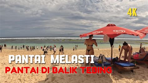 Vlog Pantai Melasti Bali Surga Tersembunyi Di Balik Bukit Kapur