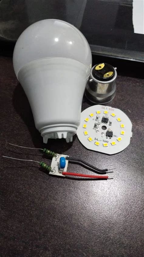 B22 9 W LED Bulb Raw Material Polycarbonate At Rs 39 Set In Raiganj