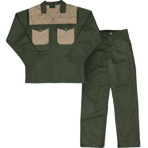 Two Tone Polycotton Conti Suit Javlin Workwear