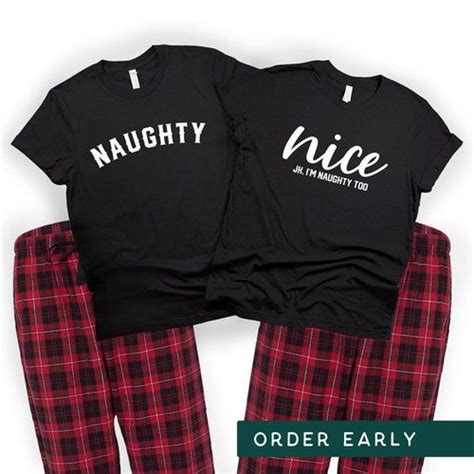 Adult Christmas Pajamas Couples Christmas Shirts Couples Christmas