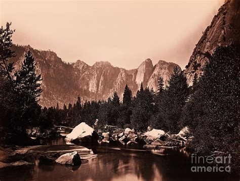 Merced River Yosemite Valley Photograph By AAR Reproductions Fine Art