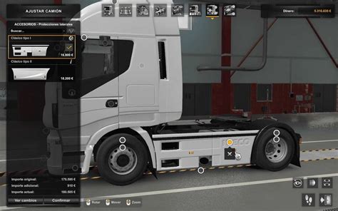 Iveco Hiway Bez progów wydechy bez nich MP SP TruckersMP 1 49 x ETS2