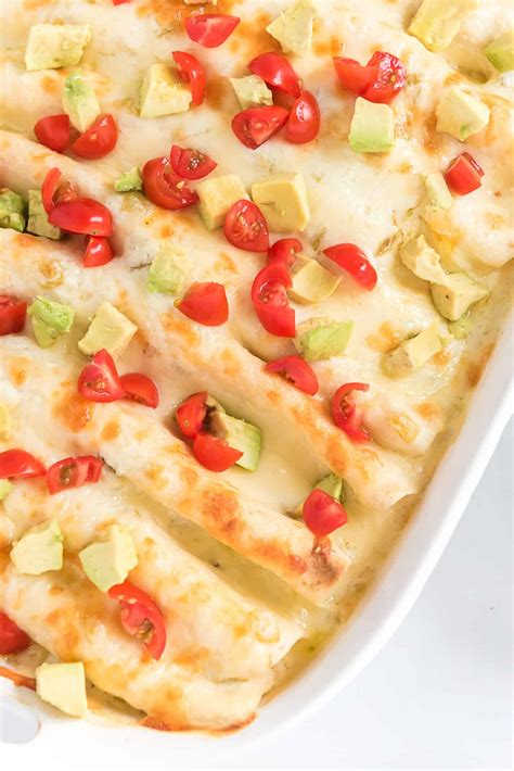 Easy Rotisserie Chicken Enchiladas Deliciously Sprinkled