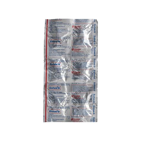 Buy Zostum O 200 Mg Tablet 6 Online At Flat 15 Off Pharmeasy