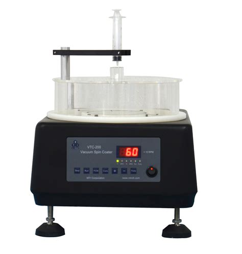 Programmable Vacuum Chuck Spin Coater Rpm Wafer Max With