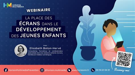 [rediff 🔴] Webinaire La Place Des écrans Dans Le Développement Des