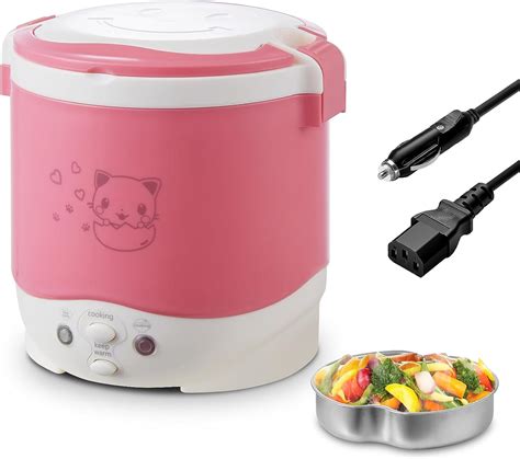 Osba Small Rice Cooker12v Portable Travel Rice Cooker For Car Cooking Heating And