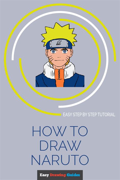 How To Draw Naruto In A Few Easy Steps Easy Drawing Guides