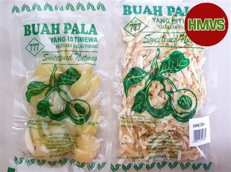 Sweetened Nutmeg Buah Pala G Lazada