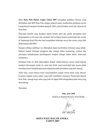 Kota Palu Dalam Angka Pdf