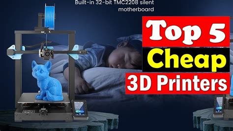 Top 5 Best Cheap 3d Printers In 2024 Best Cheap 3d Printers Review Youtube