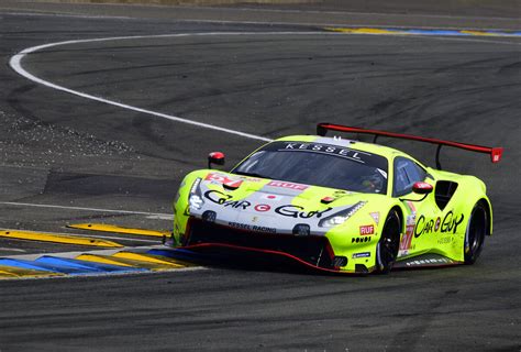 Lmgte Am Ferrari Gte Evo Kessel Racing Fahrer Takeshi