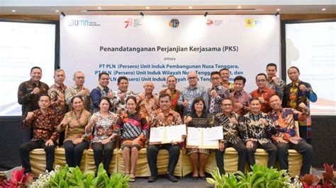 Pln Bersama Kementerian Atr Bpn Wilayah Ntb Dan Ntt Tanda Tangan