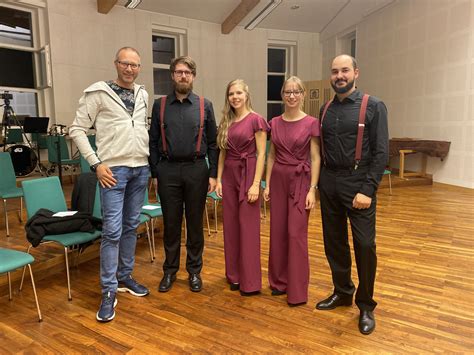 Insanus Saxophonquartett Goes Concert Regionalmusikschule Retzer Land