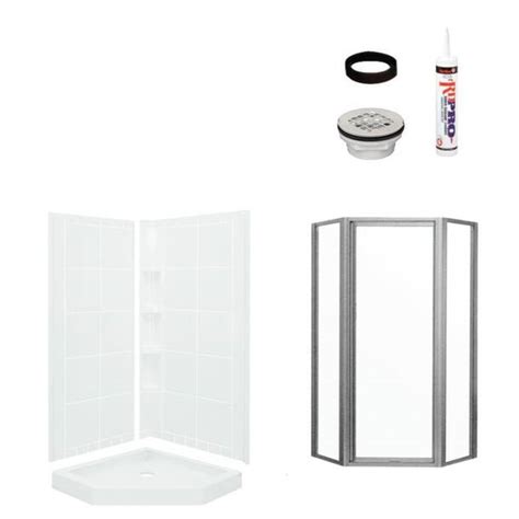 Sterling By Kohler Intrigue 27 37 X 74 Neo Angle Shower Enclosure