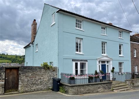 Mount Street House Including Forecourt Wall And Railings Brecon Powys