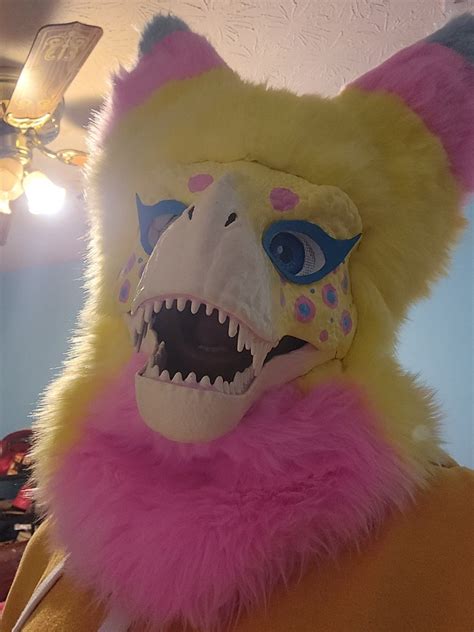 Premade Dino Mask Fursuit Head piñata Etsy UK