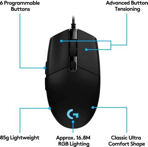 Logitech G102 LightSync Gaming Mouse 8000 DPI | Computer Solution