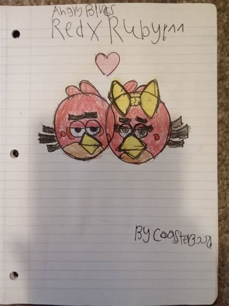 Angry Birds Red X Ruby By Coaster3002 On Deviantart