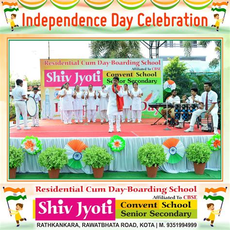 Independence Day 2023 Shiv Jyoti Residential Cum Day Boarding School