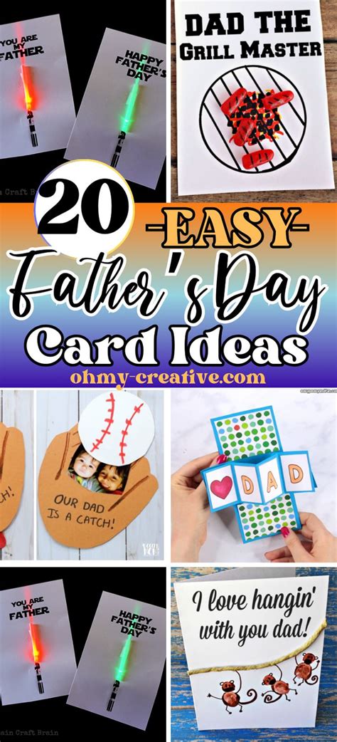 Homemade Father S Day Card Ideas En Manualidades Portafolio