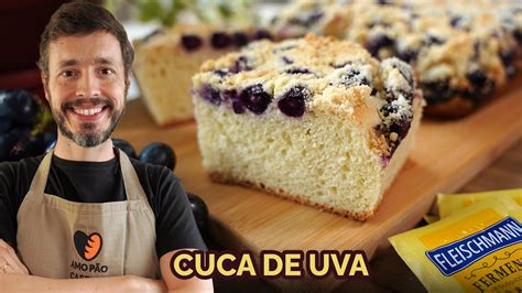 CUCA DE UVA Receita de origem alemã típica do Sul do Brasil YouTube