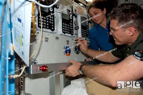 Nasa Astronaut Steve Bowen Sts Mission Specialist Signs The Sts