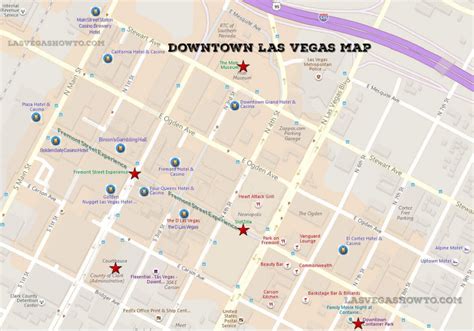 Printable Map Of Downtown Las Vegas - Printable Maps