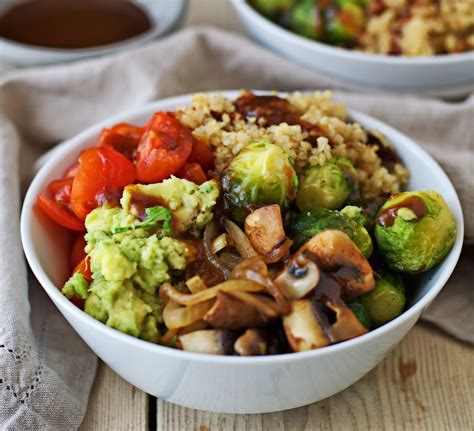 Vegan Lunch Bowl With Hoisin Sauce Contentedness Cooking Recipe