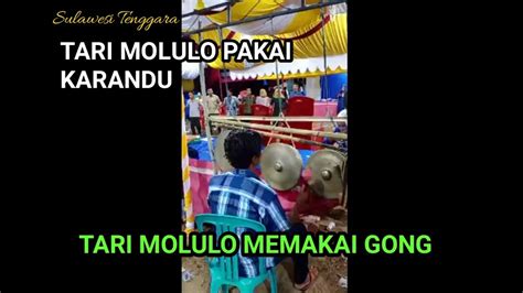 Tari Molulo Pakai Gong Tarian Persahabatan Khas Sulawesi Tenggara Adat