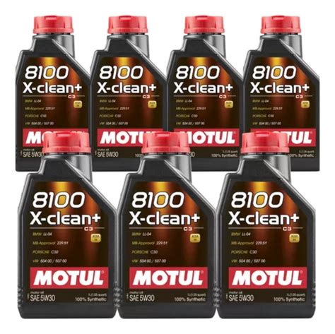 Kit Litros Leo Motor Carro Motul X Clean W Parcelamento