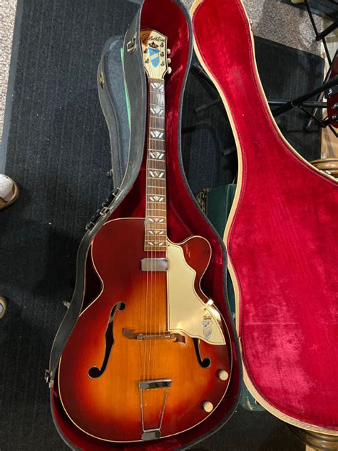 1950s Silvertone Aristocrat 1356 Vintage Archtop Electric Guitar