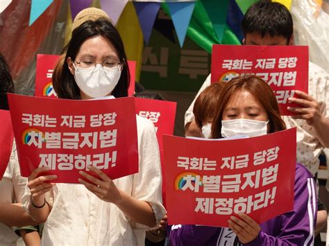 한국성폭력상담소 기자회견 차별금지법 제정 쟁취를 위한 46일 농성and단식투쟁 마무리 기자회견