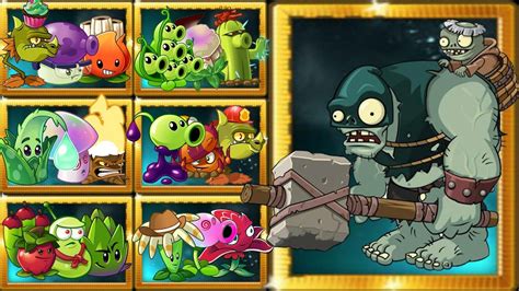 Pvz 2 Random Team Plants Vs Dark Ages Gargantuar Level 10 Which