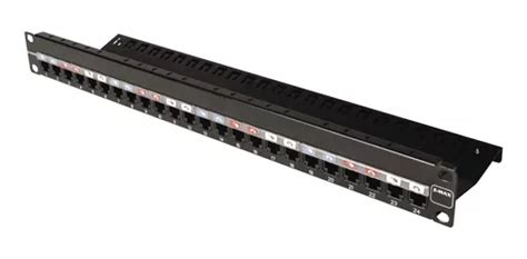 Patch Panel Z max De 24 Puertos Modular vacío Plano Meses sin