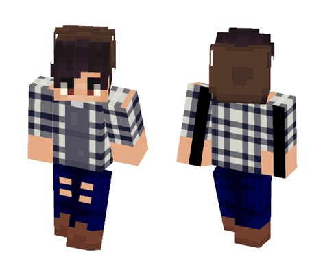 Minecraft Skin 64X64 Pixels Layouts Boys