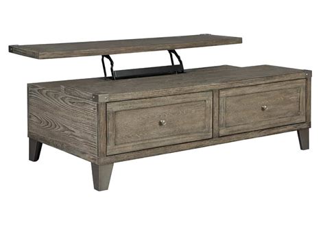 Chazney Rustic Brown Lift Top Cocktail Table Lexington Overstock