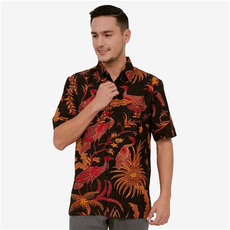 Jual Batik Semar Kemeja Lengan Pendek Wiromo Peksi Shopee Indonesia