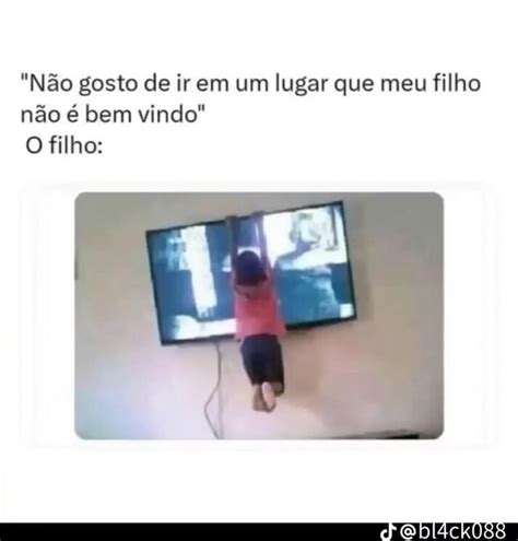 Não gosto de ir em um lugar que meu filho não é bem vindo O filho