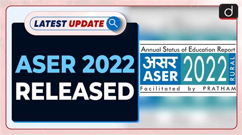 Aser Released Latest Update Drishti Ias English Youtube